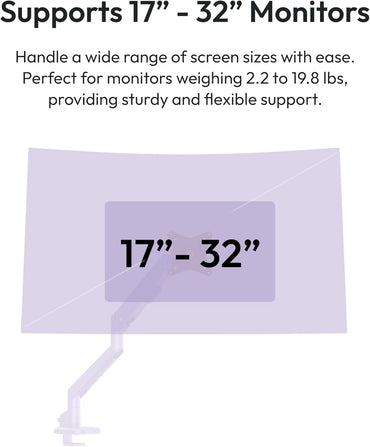 Dual-Arm Monitor Mount