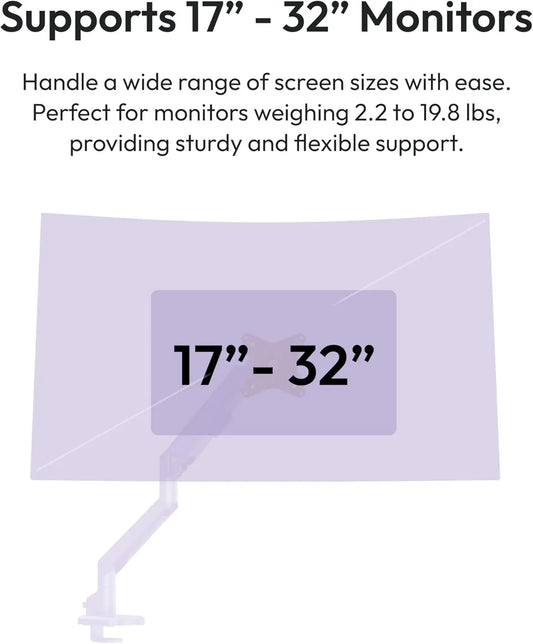 Dual-Arm Monitor Mount