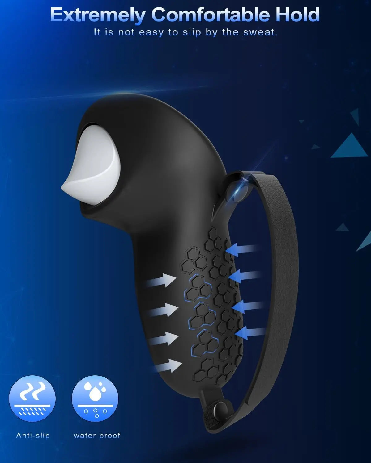 VR Controller Grip Covers for Oculus Quest 3