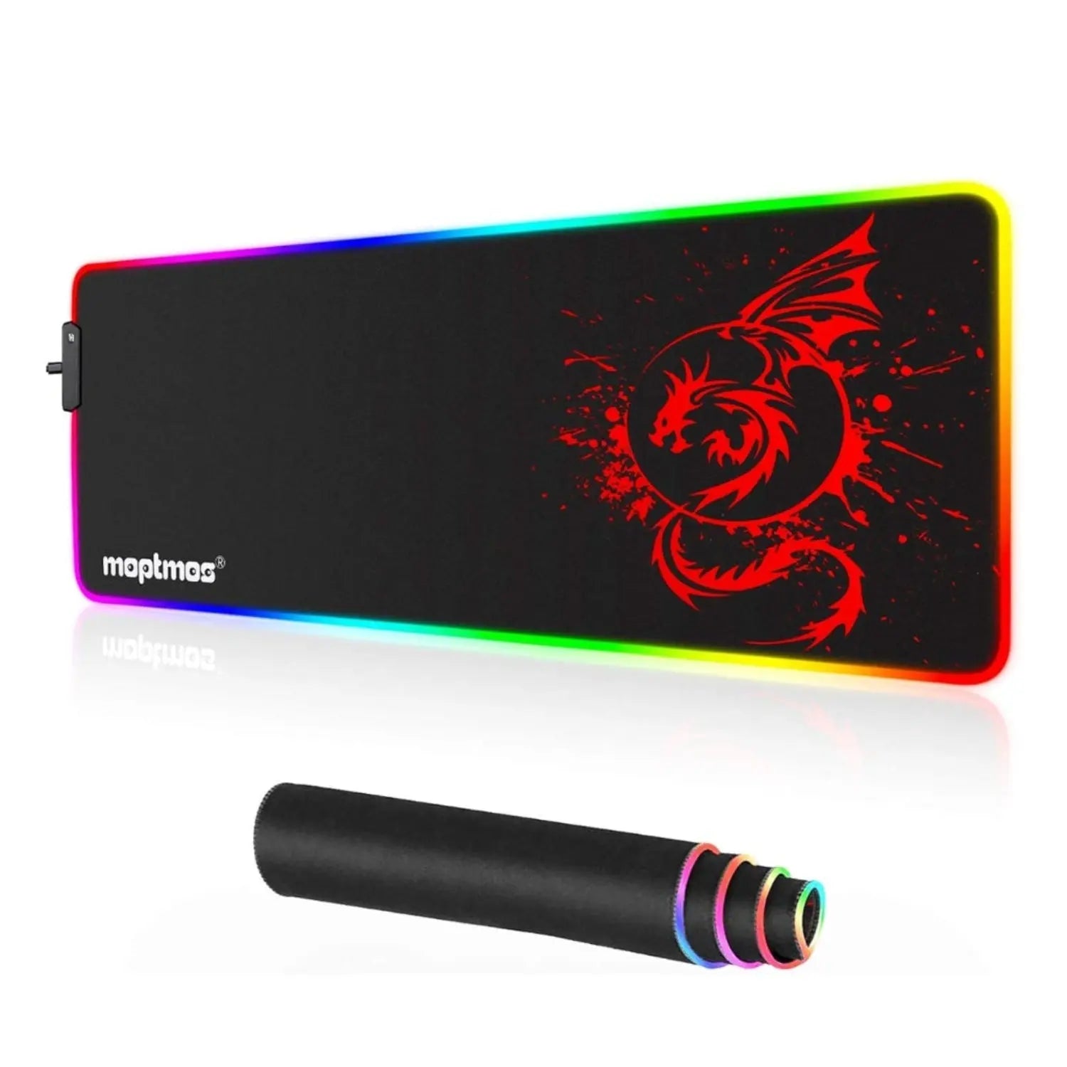 RGB Gaming Mouse Pad Anime Dragon Mousepad My Store